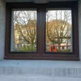 Spionagefolie KMSKA Antwerpen op de ramen geplakt door Media Noord Raamfolies uit Hoogstraten : spiegelfolie op het glas laten installeren om minder inkijk te hebben